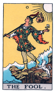 The Fool Tarot Card Pam A Deck